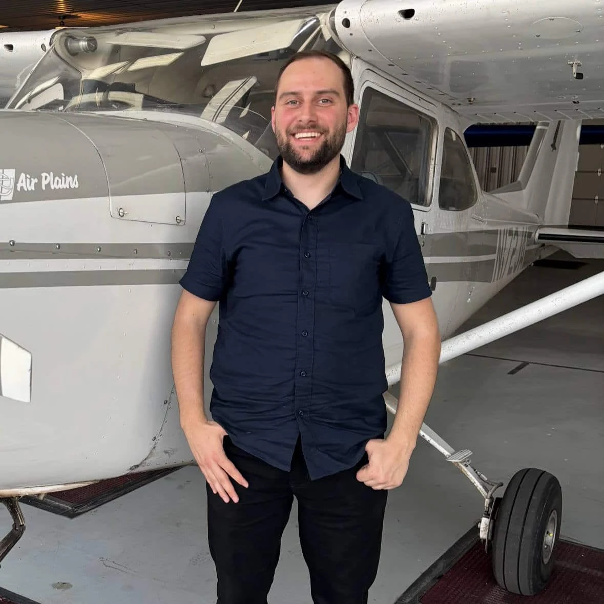 Andrew Dahlstrom, flight instructor at Pilot Rise Fort Worth