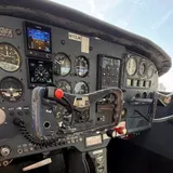 Cessna 172 flight deck used during instructor training