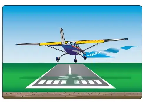 Pilot Rise Articles: Mastering Crosswind Takeoffs and Landings: Safety Tips and Considerations