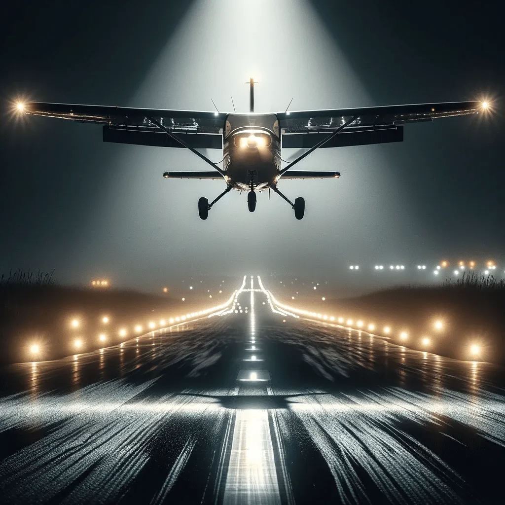 Pilot Rise Articles: Surviving the Night: Safely Landing Without Runway Lights
