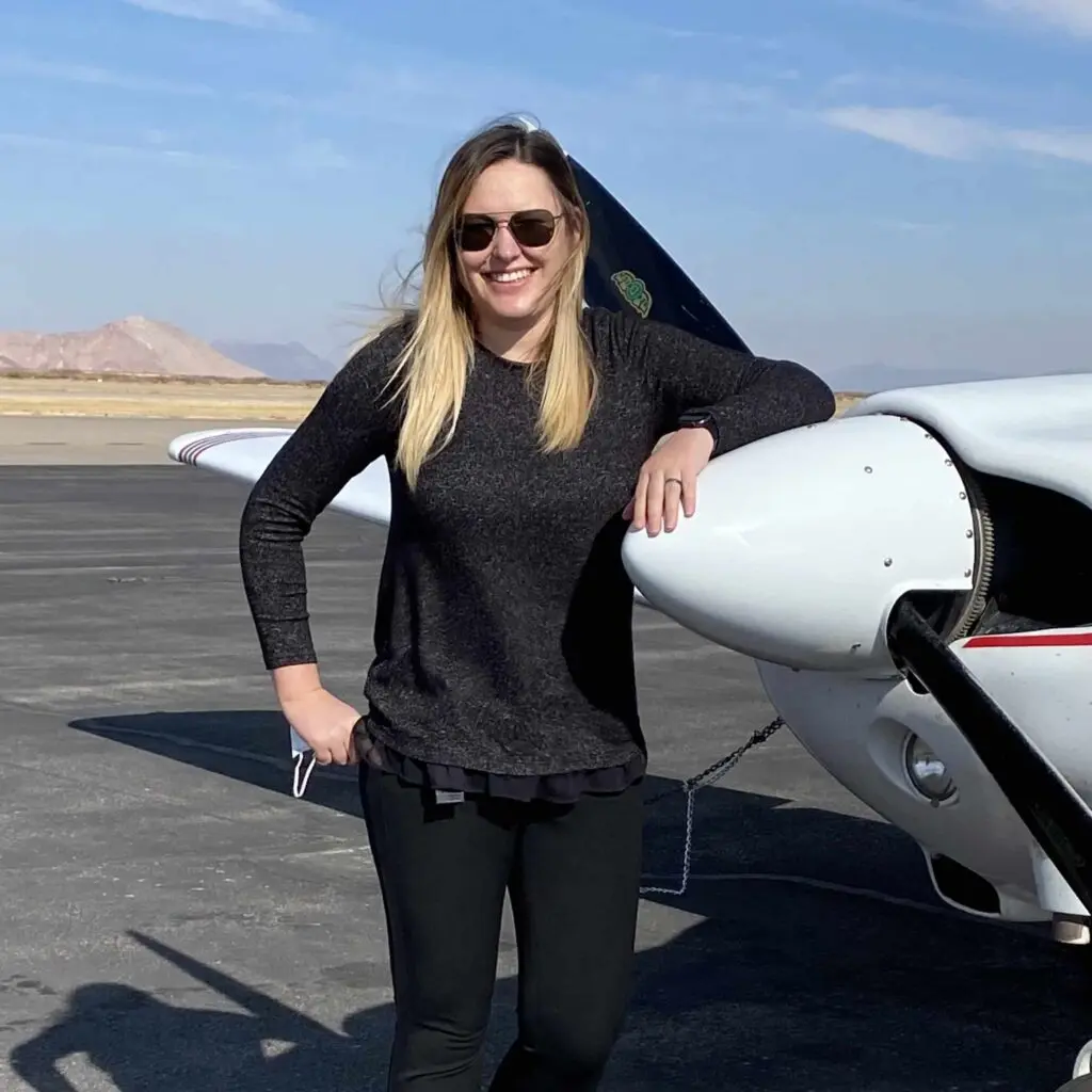 Diana Crump, flight instructor at Pilot Rise Fort Worth