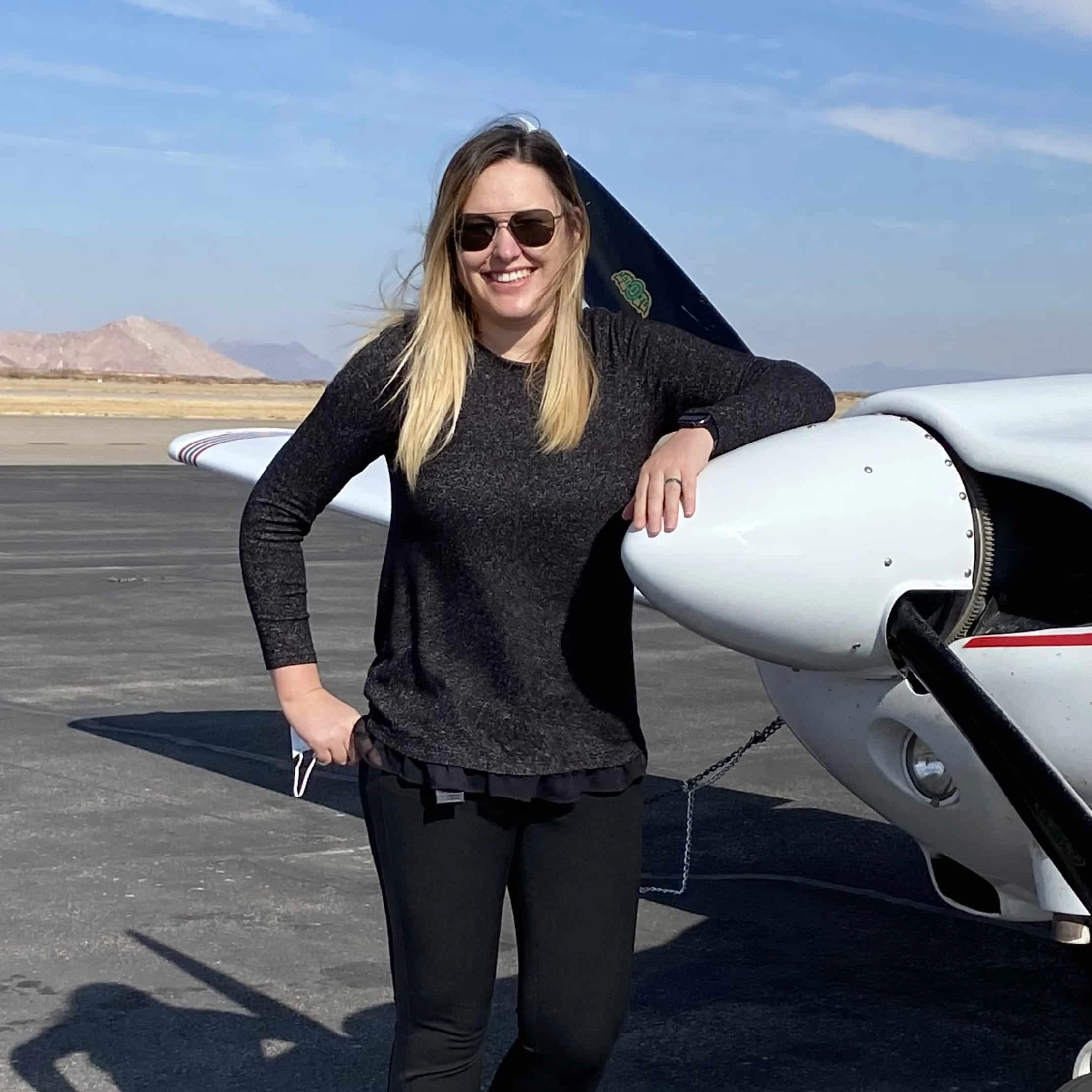 Diana Crump, flight instructor at Pilot Rise Fort Worth