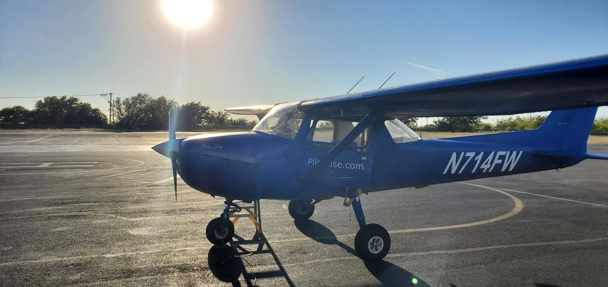 Discounted Rental Deal aircraft parked on the ramp at Pilot Rise