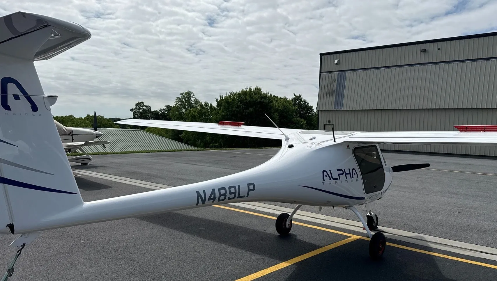 2022 Pipistrel Alpha Trainer side exterior view