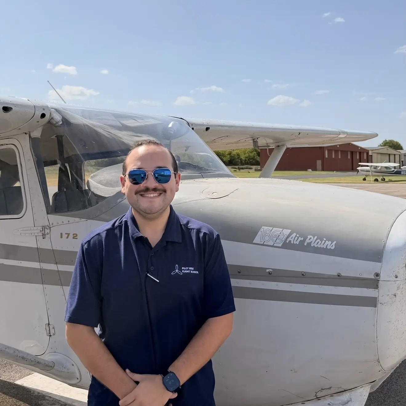 Ricky Carazo, flight instructor at Pilot Rise Fort Worth