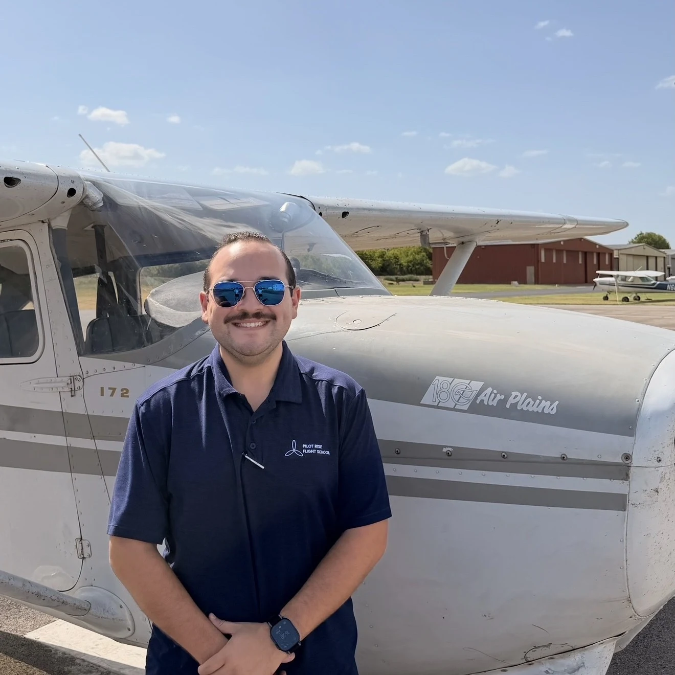 Ricky Carazo, flight instructor at Pilot Rise Fort Worth
