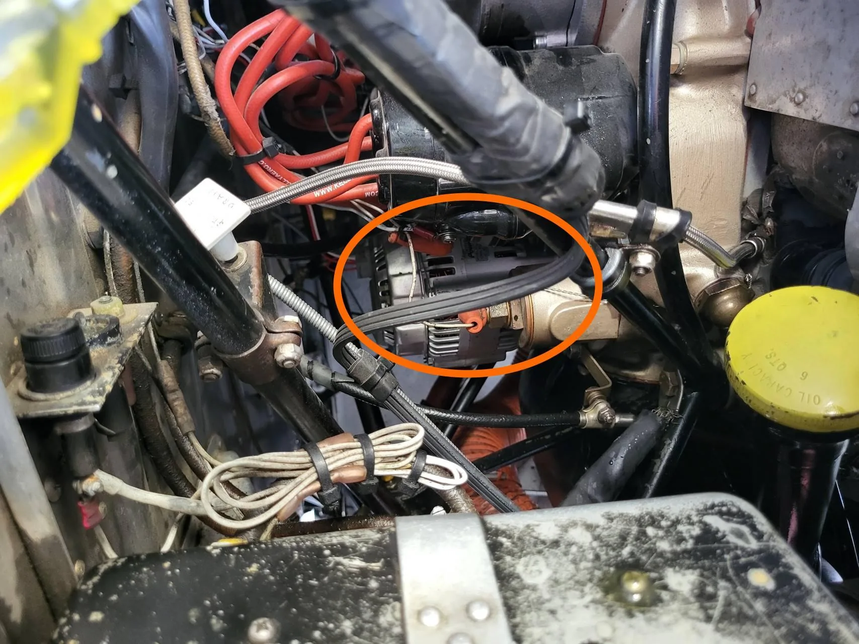 Cessna 150 alternator