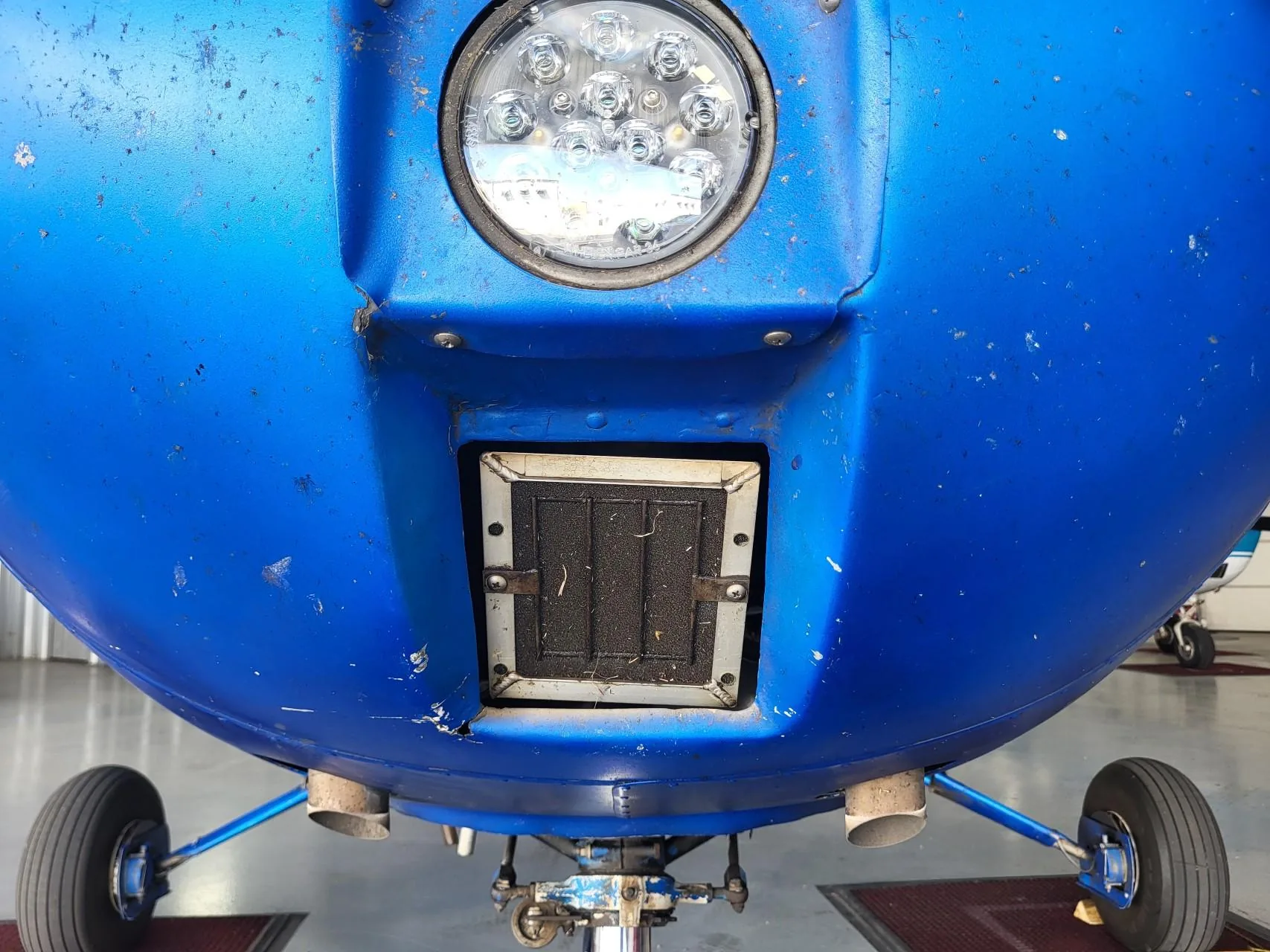 Filtered engine air intake