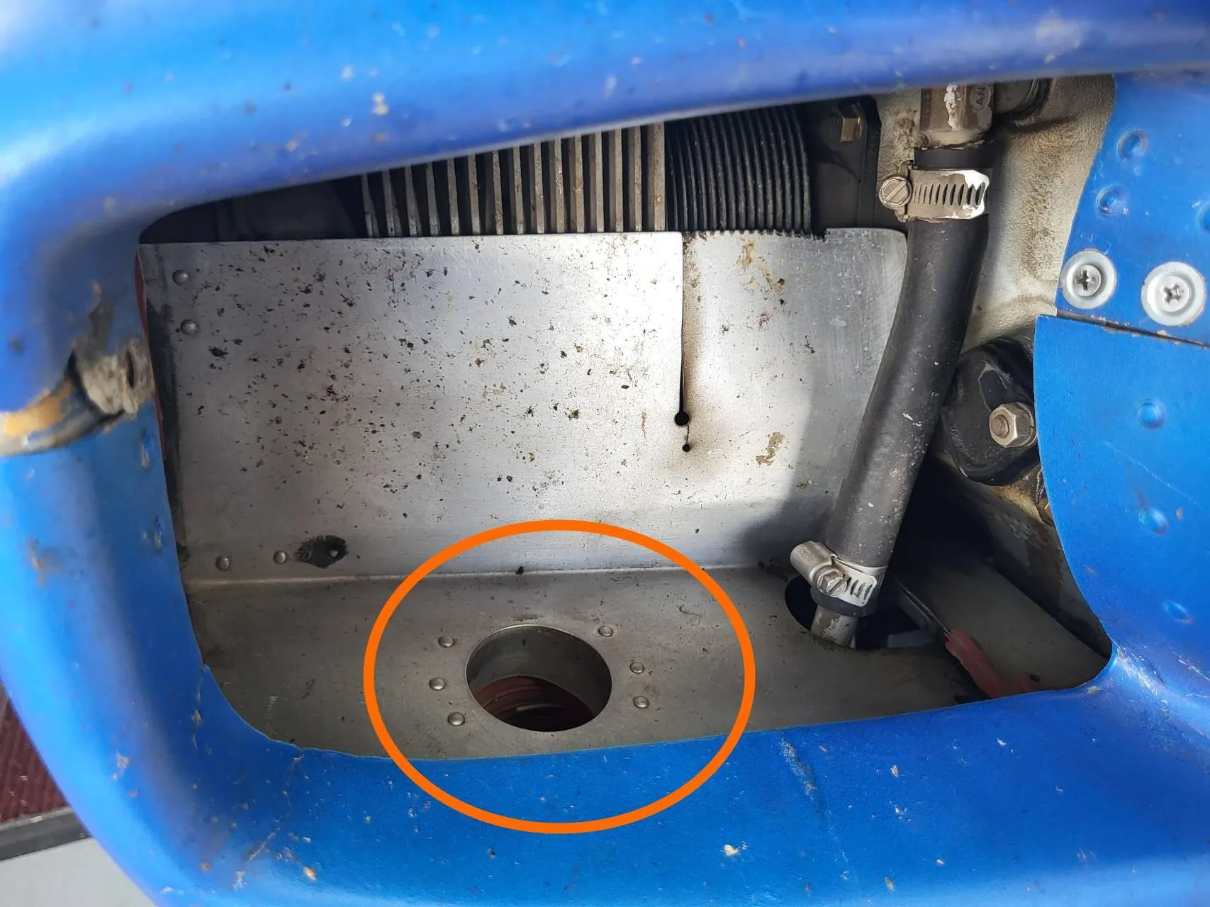 Carburetor heat air intake