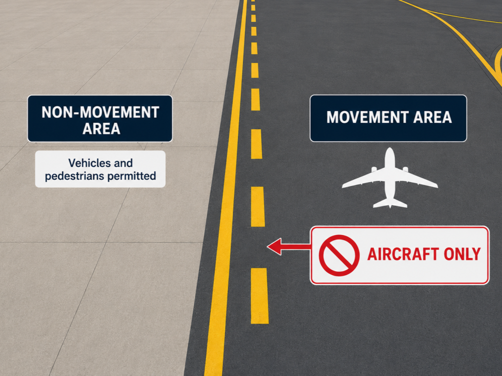 Aircraft Movement Area at Dallas Executive Airport